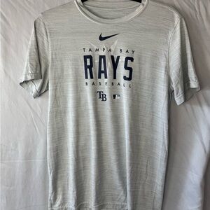 Nike White Tampa Bay Rays Dri Fit Tee